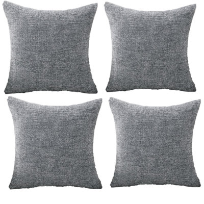 Chenille Reversible Throw Pillow