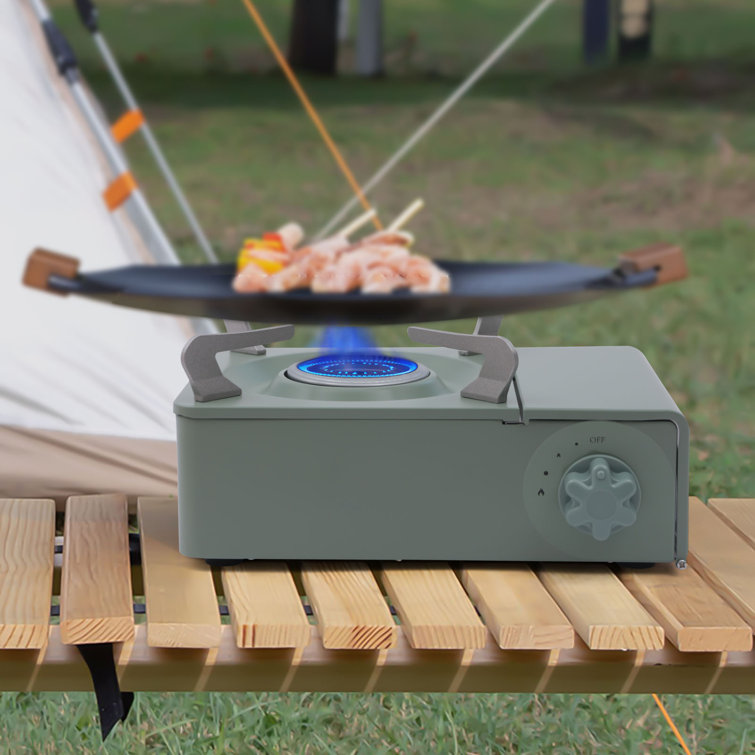 Portable Butane Stove Burner Table top Range Cooking Camping w/ Carrying  Case
