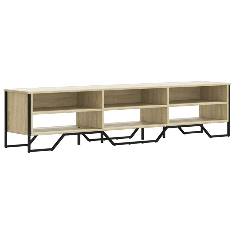 Andan Unfinished TV Stand, Sonoma Oak, 180cm