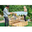 Plum 117cm x 117cm Wood Square Sandbox with Cover