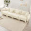 Canapé 4 places en tissu Boucle-2075821436