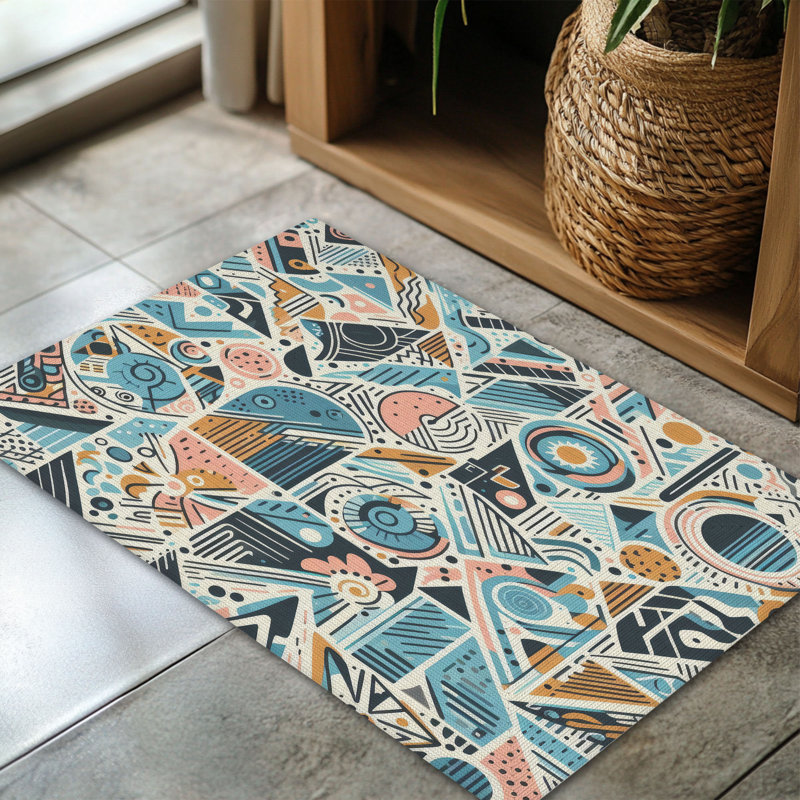 Tapis tressé Artistic Riot, Rectangulaire 3 pi x 5 pi