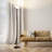 Jernell  LED Dimmable Torchiere Floor Lamp with Remote Control-1044180182