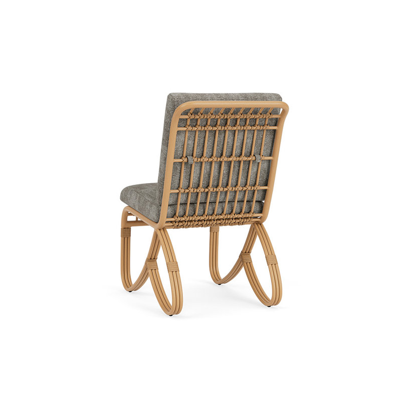 Riviera Outdoor Dining Side Chair, Surface Slate