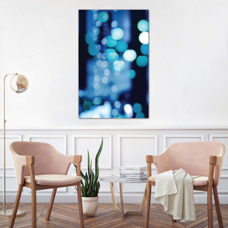 Brilliant Blue Triptych I by Kate Carrigan - Wrapped Canvas Print, 66.04 cm H x 45.72 cm W x 3.175 cm D