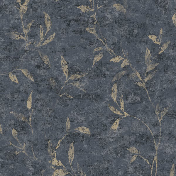 Elegance 10m x 53cm Textured Wallpaper Roll, Blue