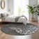 Premium Machine Washable Cerrito Charcoal Rug