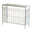 Console 40 po x 14 po x 31 po, clôture d'appoint en fer rustique