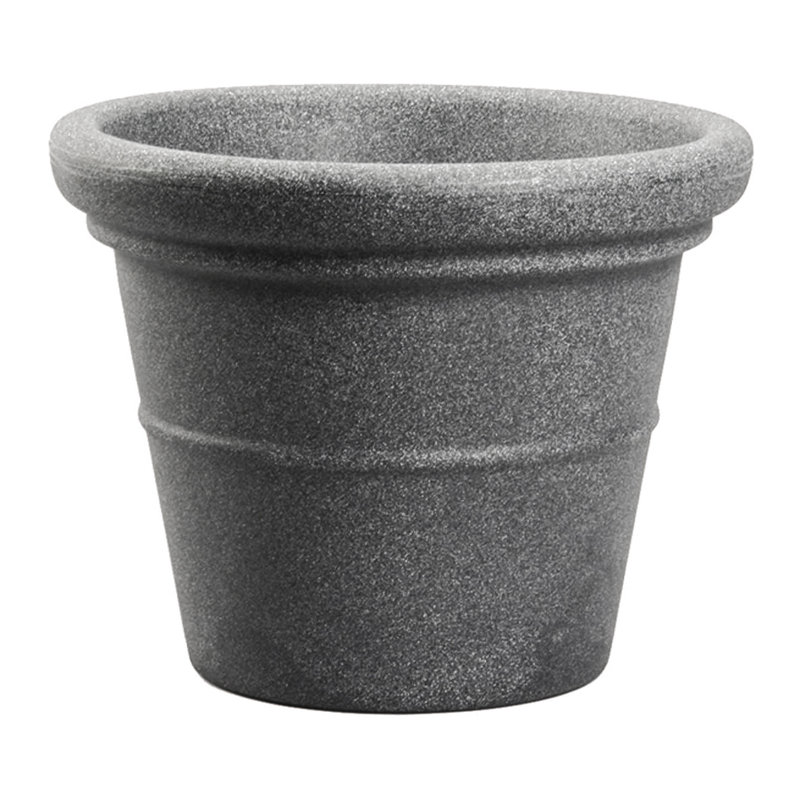 Pot à fleurs en plastique