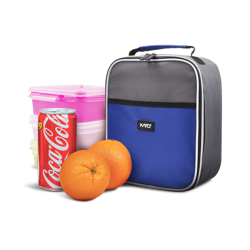 Petit sac-repas isolé Tirrinia, Bleu