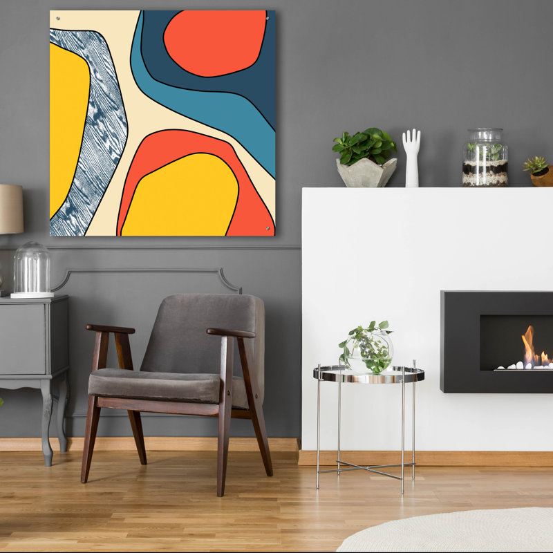 «Wood» par Trish Sierer, H 36 po x l 36 po x P 0,2 po