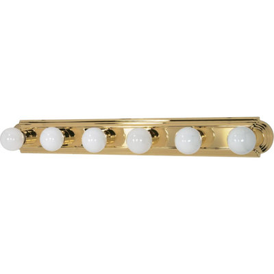 Éclairage de salle de bain à intensité variable 6 lumières Natalia