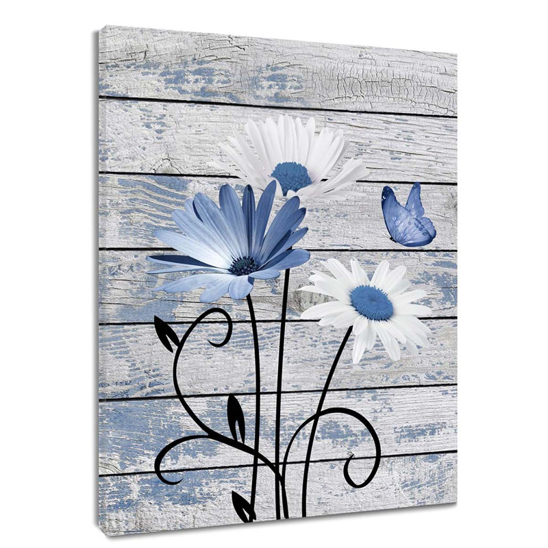 Wrapped Canvas Print, 40 cm H x 30 cm W, Navy