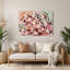 Desserts Pavlova, art mural gris en métal-663386549