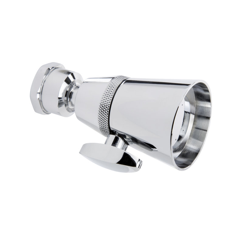 Stylewise Full Adjustable Shower Head, 5.75" H x 7.5" W x 3" D