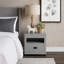 Cadelaria Solid Wood Top End Table with Storage