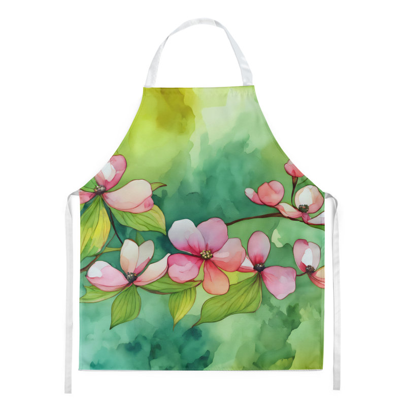 Iris du Tennessee en tablier aquarelle, Cornouiller rose de Virginie