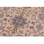 Tapis rectangulaire en laine noué à la main de style sud-ouest Abbigail de 8 pi 9 po x 9 pi 11 po bleu / ivoire / gris