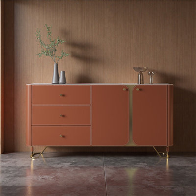 Italian style light luxury home shoe cabinet