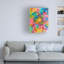 Lune sur toile-136451893