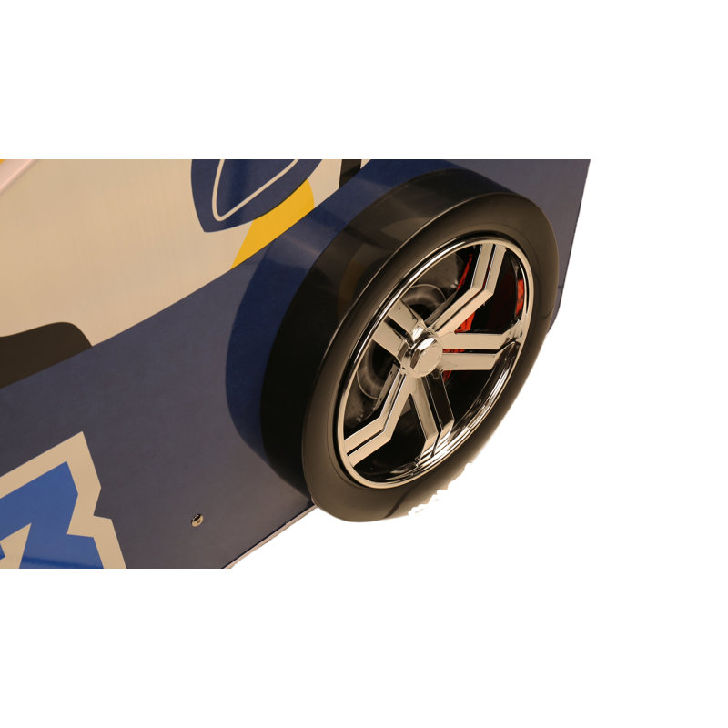 Supreme Energy Racing Car Bed, Blue