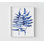 «Marine Foliage 1» par Stellar Design Studio, décor de bureau bleu, aquarelle hôpital, salle d'attente, reproduction de peinture à l'aquarelle botanique