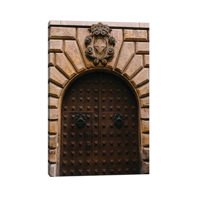 «Barcelona Doors» par Bethany Young - Estampe numérique sur toile tendue avec châssis