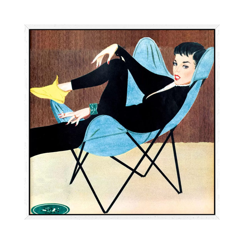 1951 Woman Magazine Plate by The Advertising Archives - Gallery-Wrapped Canvas Giclée on Canvas, 66.04 cm H x 66.04 cm W