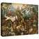 ArtWall The Fall Of The Rebel Angels On Canvas by Pieter Bruegel Print ...
