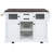 Herriott 54.9" W Kitchen Island Cart-1408234703