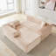 Canapé modulaire 110 po sans assemblage, canapé modulaire en L à compression avec méridienne-1284163946