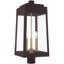 3-Light Post-Top Lantern Pendant with Seeded Glass Shade-101230694-101230696