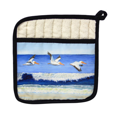 Betsy Drake Interiors Cotton Potholder