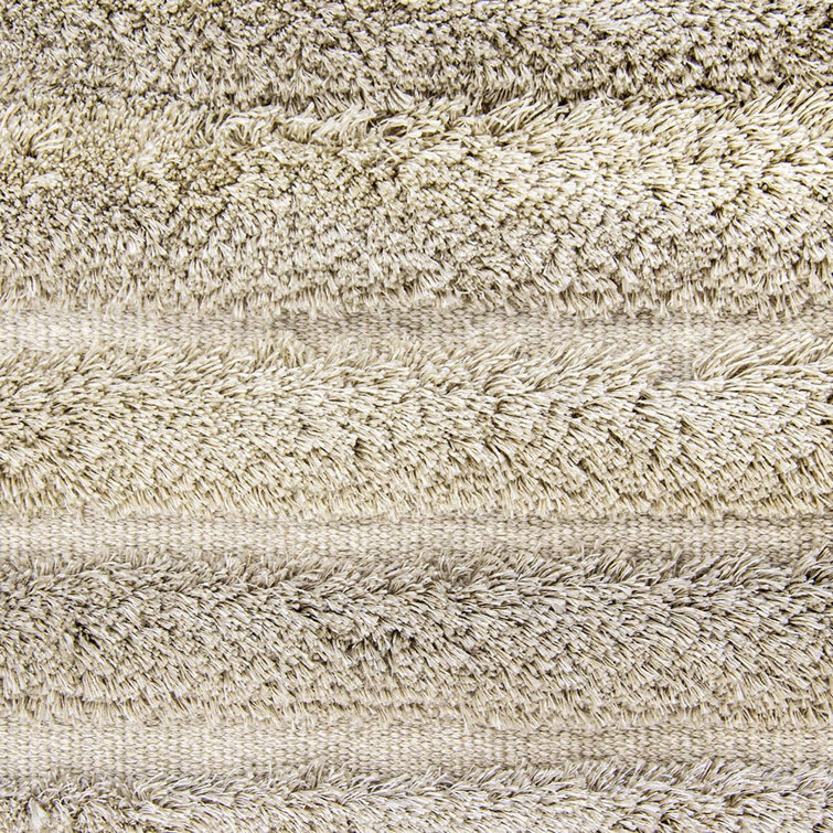 Perennials Shaggy Flatwoven Rug In White Sands Colorway | Perigold