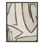 «Line Work II», reproduction encadrée sur toile-82148900-82148898