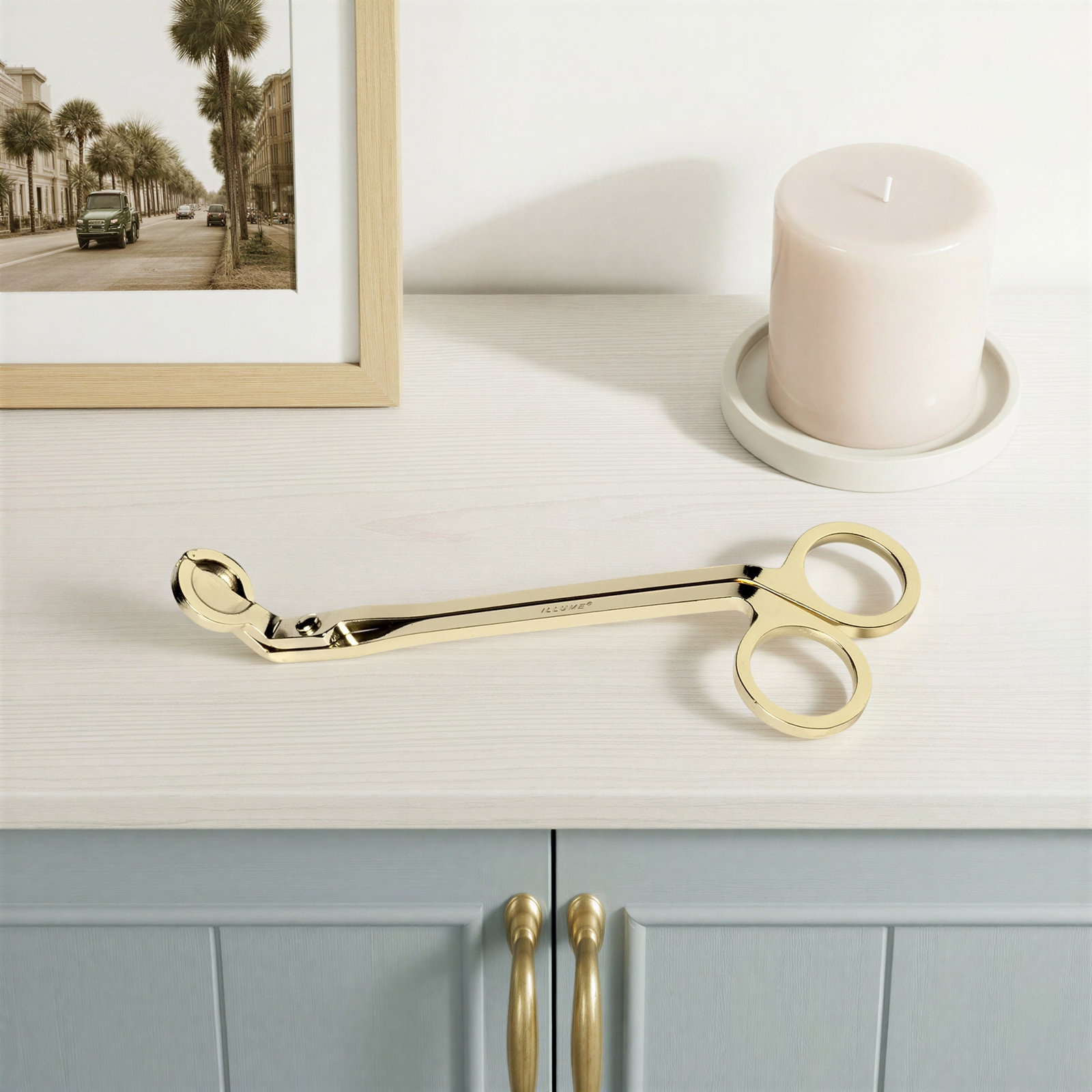 ILLUME Essentials Beautifully Done Wick Trimmer, Gold