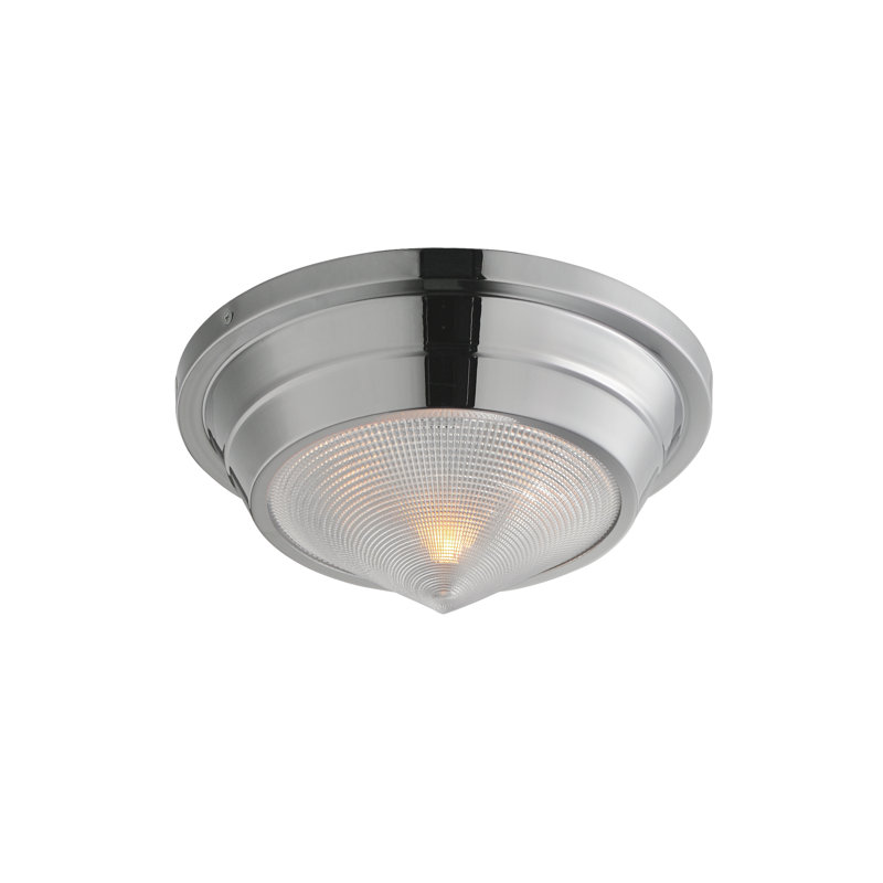 Hargreaves-Flush Mount, Polished Nickel