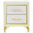 Coughlin Beige 4-Piece Wingback Panel Bedroom Set
