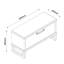 Lafabrica Upholstered Bench with Cabinet