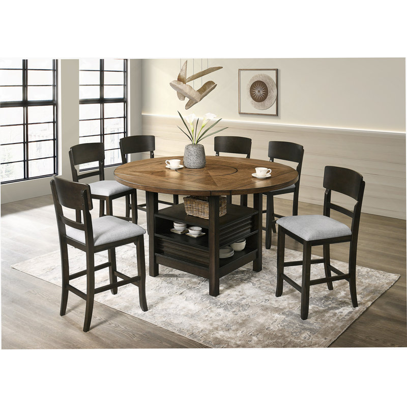 Chaise de salle à manger rembourrée 2pc