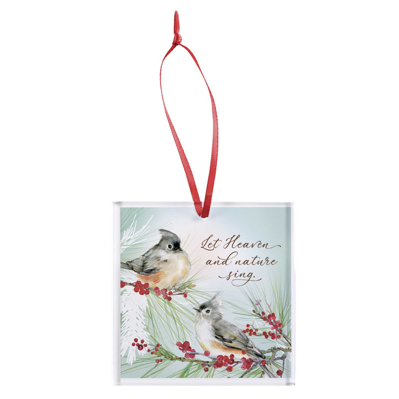 Ornement «Let Heaven and Nature Sing»