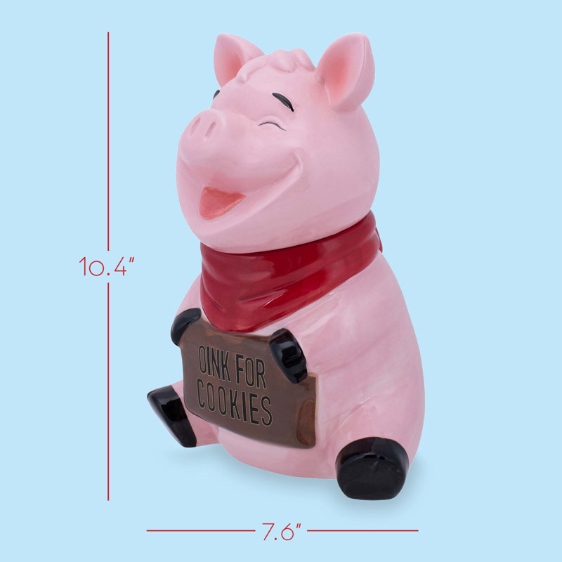 Cookie Jar Pig Heavy Dolomite