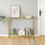Karmakar 100cm Glass Top Console Table-1089053387