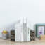 READ & PRAY Text Vintage Weathered Grey Wood Bookends