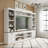 4-Piece Entertainment Center with Bookshelf for TVs Up to 70"-1899378184