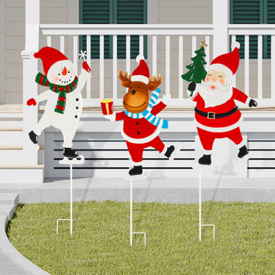 LED Santa Claus Lighted Sign