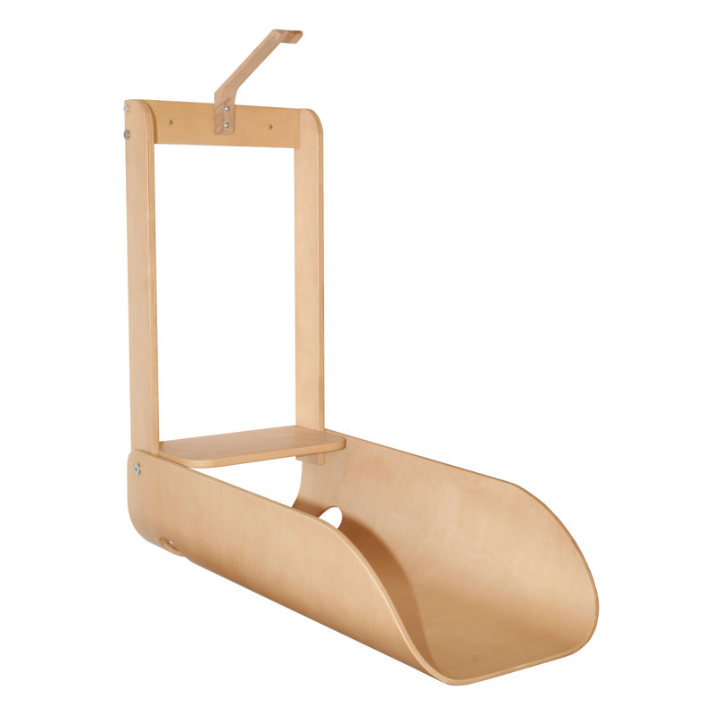 Wooden diaper dispenser