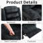 Fauteuil inclinable standard standard en microfibre respirante 38,6 po Sidh-99324967