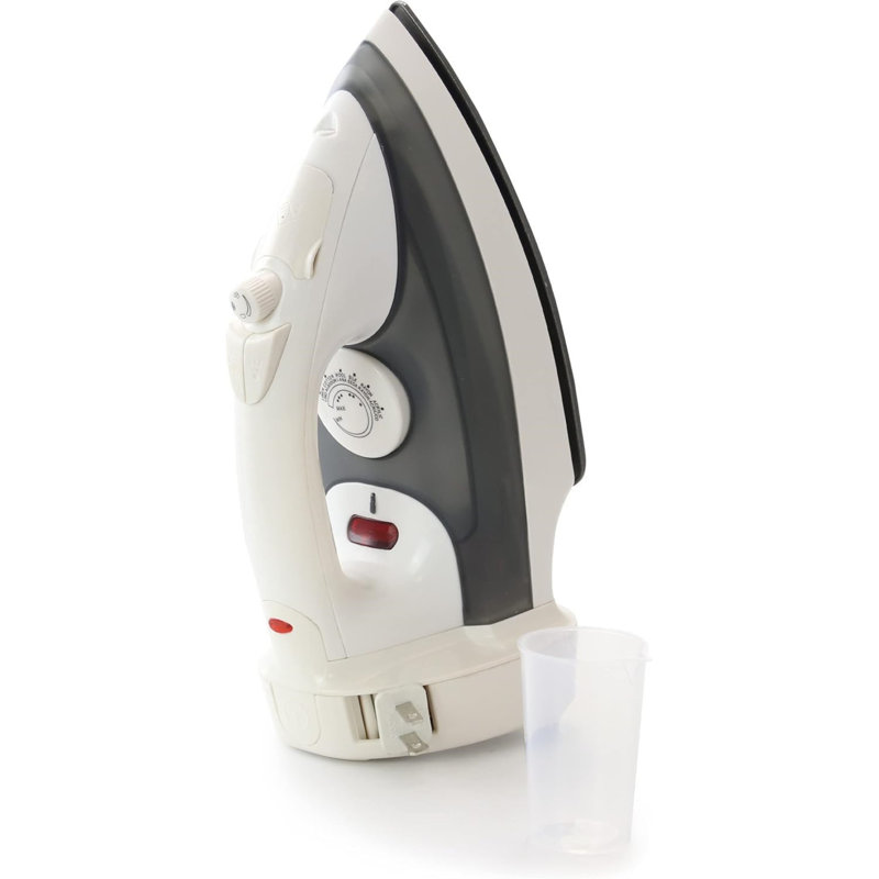Cord-winder Steam Iron With Stainless Steel Soleplate And Adjustable Fabric Settings