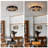 19.7”Ceiling Fan with Light, Lighting Kit Not Included-93632496